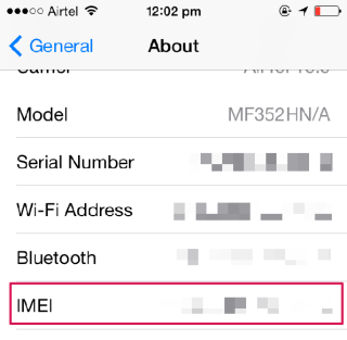 can you get imei from serial number